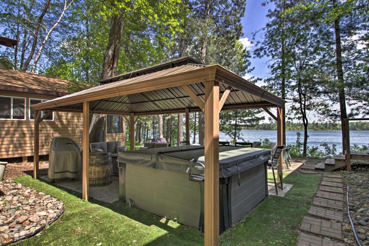 Loon Lake Lodge With Dock, Sauna And Hot Tub! Pequot Lakes Exterior foto