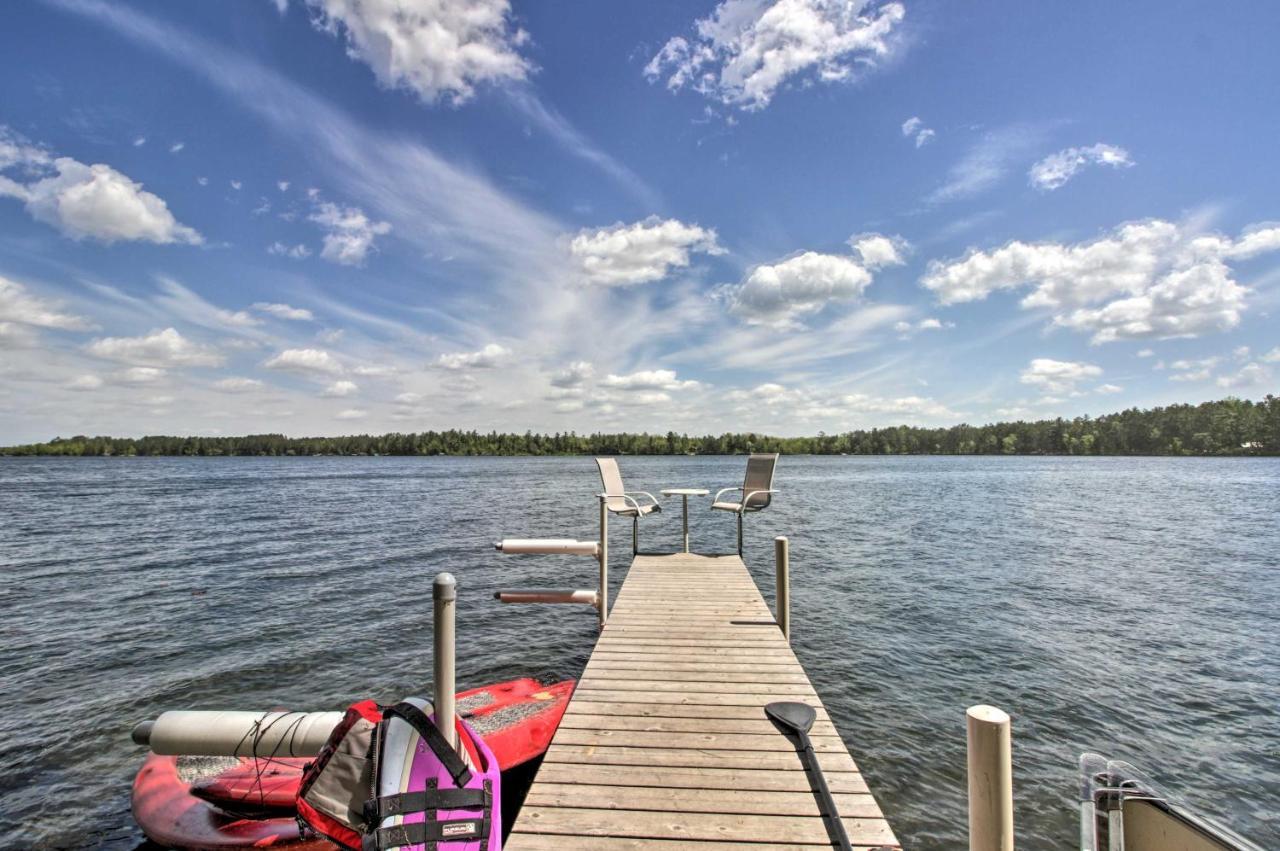 Loon Lake Lodge With Dock, Sauna And Hot Tub! Pequot Lakes Exterior foto
